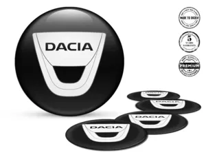 Dacia Ruota Adesivo Logo Design Cupola Resina